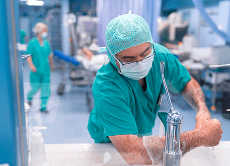 Spalarea corecta a mainilor in domeniul medical