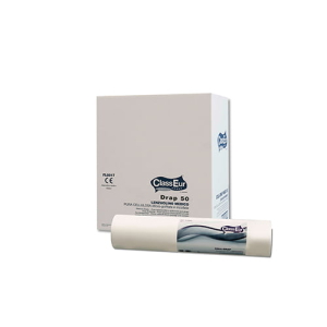 Rola cearceaf medical din hartie, 50cm x 50m, celuloza 100%, 2 str., 12 role/bax