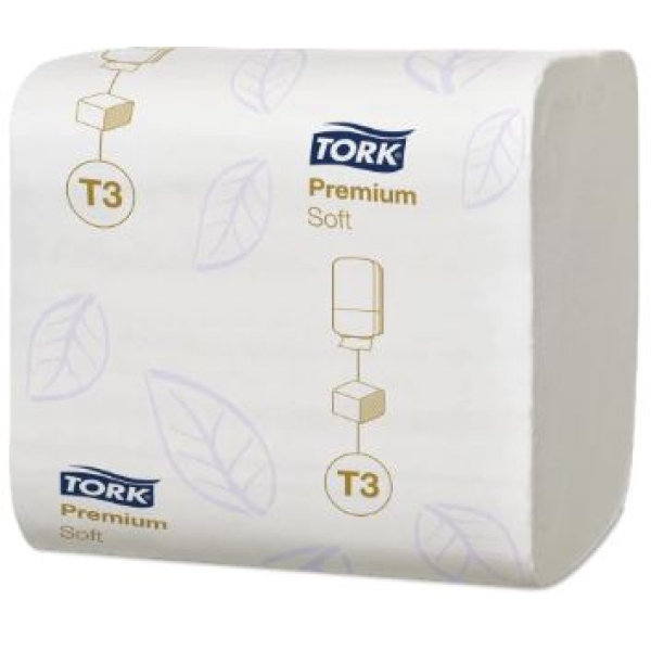 Hartie igienica intercalata bulk-pack Tork T3 114273, 252 foi / pachet, 30 pachete / bax
