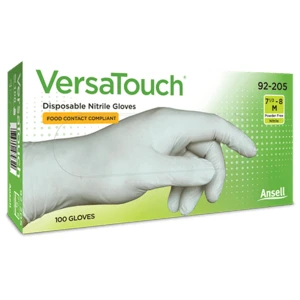 Manusi nitril Ansell VersaTouch® 92-205 marimea M (8), nepudrate, 100 buc / cutie