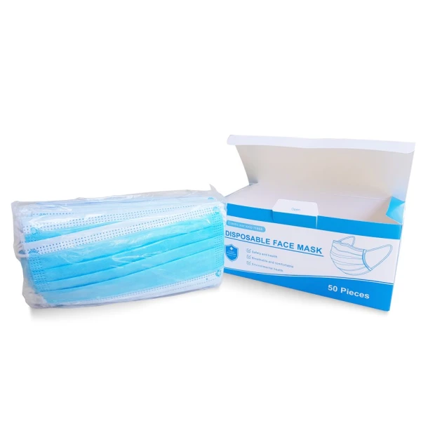 masti-chirurgicale-3-straturi-albastre Masca de protectie unica folosinta 3 straturi, albastra, 50 masti protectie / set