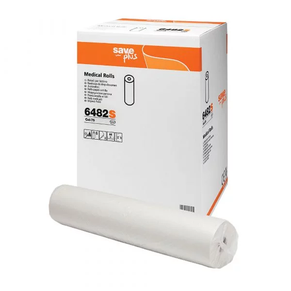 Rola medicala cearceaf hartie, 2 straturi, 60×34 cm, 68m, Celtex, 6 role / bax