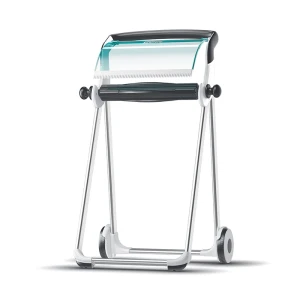 Dispenser mobil suport pentru rola industriala Tork 652000 W1 turqoise