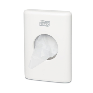 Dispenser pentru pungi igiena feminina Tork 566000 B5, alb