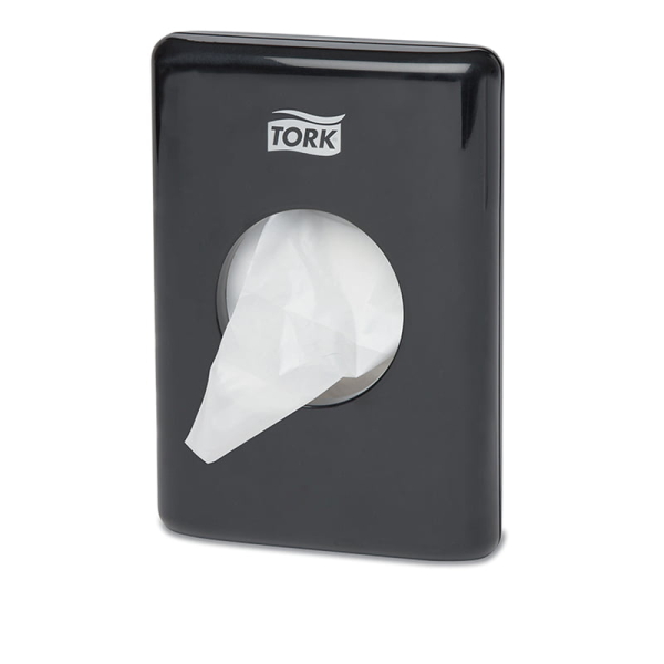 Dispenser pentru pungi igiena feminina Tork 566008 B5, negru