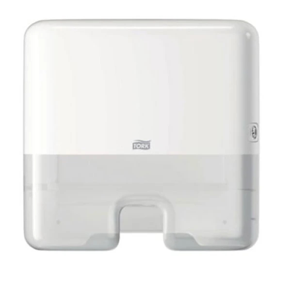 dispenser_h2_tork_552100_alb Dispenser prosoape hartie Tork Xpress Multifold Mini H2 552100