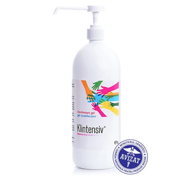 gel_dezinfectant_klintensiv_1000ml_1l_kli26 Gel dezinfectant maini Klintensiv Kli26 antibacterian virucid 85% alcool,1000m