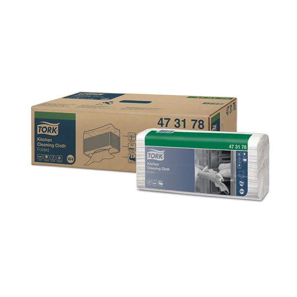 lavete-rezistente-pentru-bucatarie-tork-473178-0 Lavete rezistente pentru bucatarie Tork 473178 W4, albe, 80/pachet