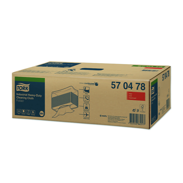 Lavete industriale industriale ultra-rezistente Tork 570478 W4, albe, 65 buc/pachet