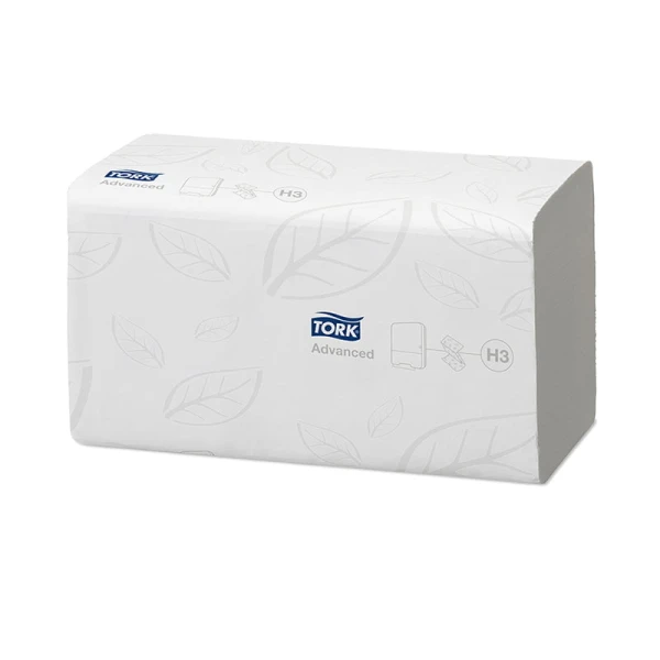 Prosoape de hartie pliate Tork 290190 H3 dizolvabile in apa, 2 straturi, 250 servetele/pachet