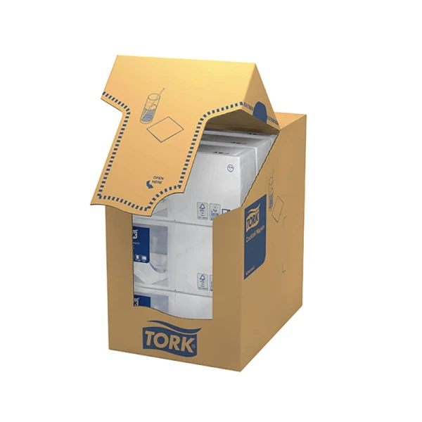 Servetele de masa Tork 477534, albe, 2 straturi, 200 buc/pachet