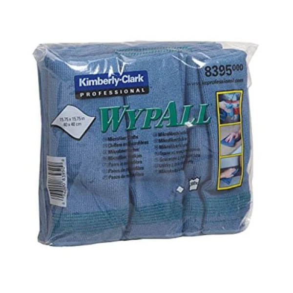 lavete_microfibra_kimbely_clark_8395_albastra LAVETA MICROFIBRA WYPALL ALBASTRA 6 BUC/SET