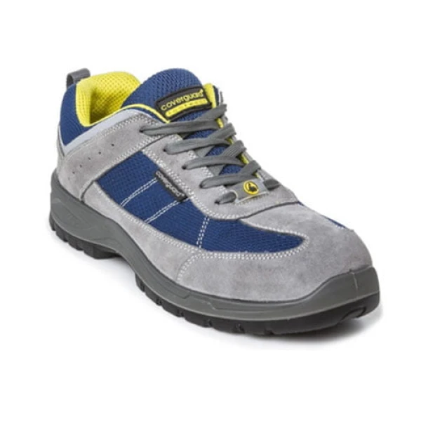 Pantofi de protectie LEAD, ESD, S1P, SRC, antistatici, cu bombeu compozit si lamelă anti-perforatie Wellmax flexibilă, Coverguard