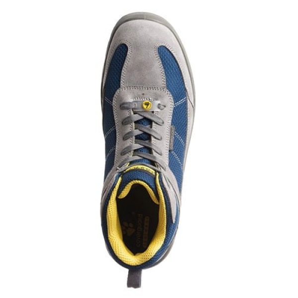 Pantofi de protectie LEAD, ESD, S1P, SRC, antistatici, cu bombeu compozit si lamelă anti-perforatie Wellmax flexibilă, Coverguard