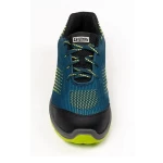 CG9MIL280_Pantofi protectie usori, S1P, SRC, MILERITE, model sport, verde-galben, bombeu si lamela metalica, respirabilitate si confort, Coverguard_fata