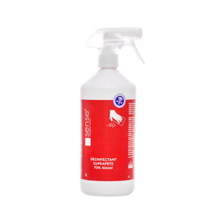 Dezinfectant pentru suprafete RTU, Sense, 70% alcool etilic, 1000 ml