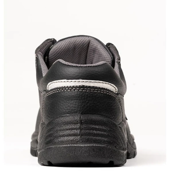 Pantofi de protectie S3, SRC, Agate, din piele, negri, cu bombeu metalic, lamela metalica, talpa antistatica, rezistenta la ulei si la alunecare