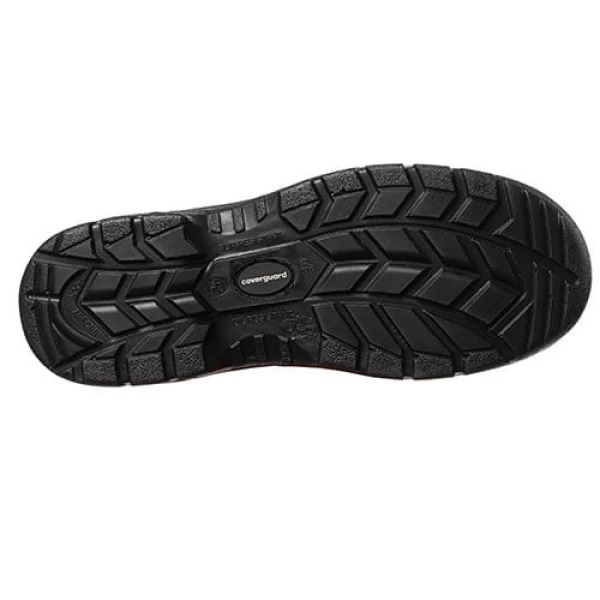 Pantofi de protectie S3, SRC, Agate, din piele, negri, cu bombeu metalic, lamela metalica, talpa antistatica, rezistenta la ulei si la alunecare