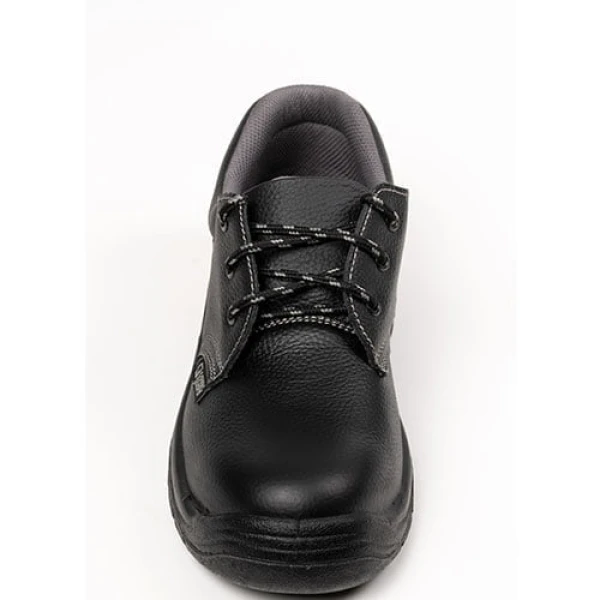 Pantofi de protectie S3, SRC, Agate, din piele, negri, cu bombeu metalic, lamela metalica, talpa antistatica, rezistenta la ulei si la alunecare