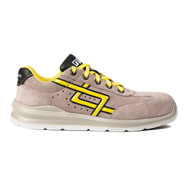 Pantofi protectie S1P SRC GALENA, cu model Galben si bombeu metalic