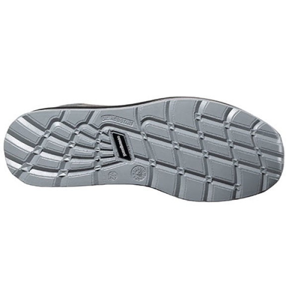 Pantofi protectie S1P SRC GALENA cu model gri deschis si bombeu metalic