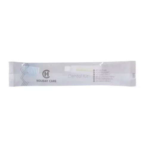 Set Dentar flow pack, semitransparent cu periuta si pasta de dinti
