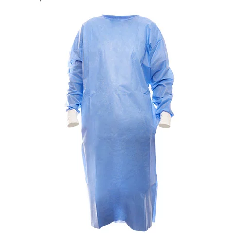 Halat chirurgical standard non steril, albastru