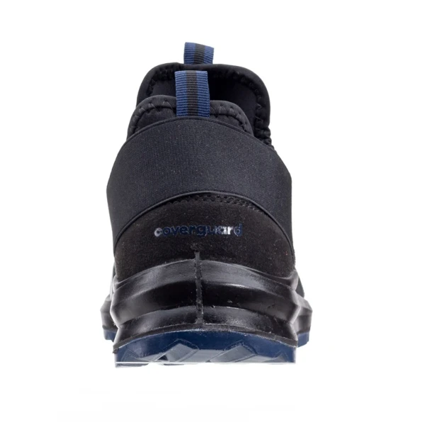 Pantofi de protectie usori S1P, SRC, PARAIBA,negru/albastru, bombeu compozit, lamela anti-perforatie textila, Coverguard