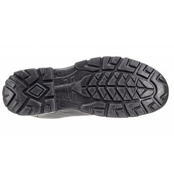 Pantofi de protectie S3, SRC, ESD, AZURITE II, din piele integrala neagra, impermeabila, bombeu metalic, talpa rezistenta la alunecare din PU, banda reflectorizanta, Coverguard