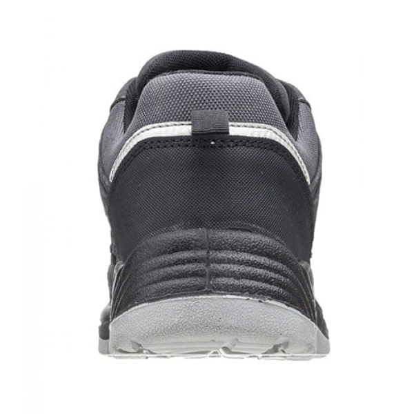Pantofi de protectie S3, SRC, SILVER cu bombeu metalic, partea superioara hidrofuga, respirabila, dunga reflectorizanta la spate