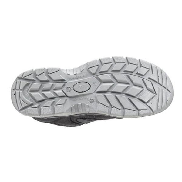 Pantofi de protectie S3, SRC, SILVER cu bombeu metalic, partea superioara hidrofuga, respirabila, dunga reflectorizanta la spate