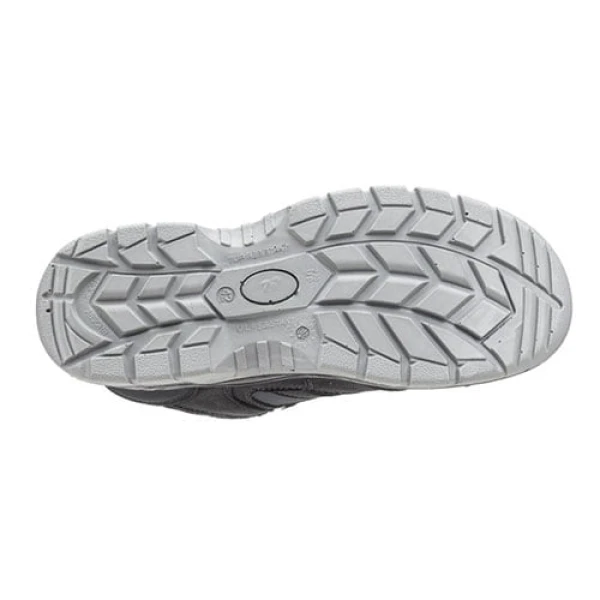 Pantofi de protectie S3, SRC, SILVER cu bombeu metalic, partea superioara hidrofuga, respirabila, dunga reflectorizanta la spate