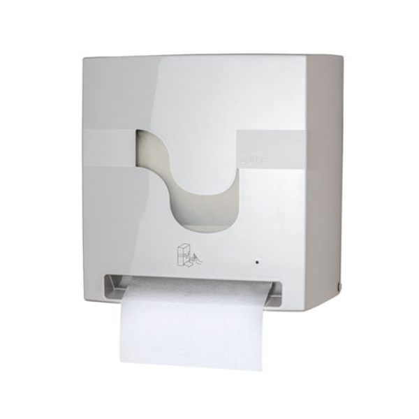 CE95420 Dispenser prosoape rola autocut cu senzor Megamini Mastermatic culoare alb, ABS