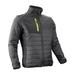 CG5SUM010_Jacheta de iarna captusita SUMI, neagra, material Ripstop, cu insertii Softshell, 230gr_m²_fata