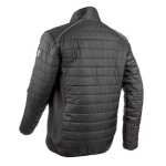 CG5SUM010_Jacheta de iarna captusita SUMI, neagra, material Ripstop, cu insertii Softshell, 230gr_m²_spate