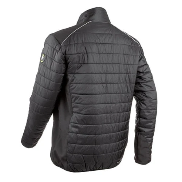 Jacheta termala de iarna SUMI, neagra, material Ripstop, cu insertii Softshell, 230gr/m²