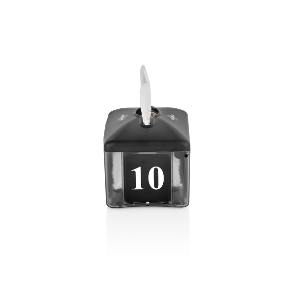 Dispenser pentru servetele de masa cu fereastra de afisare R1333, negru, compatibil cu servetele R2645