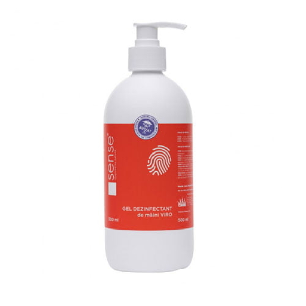 cahm_dezinfectant_maini_gel_sense_virucid_500ml Dezinfectant de maini SENSE cu pompita dozare, 70% alcool etilic, 500 ml