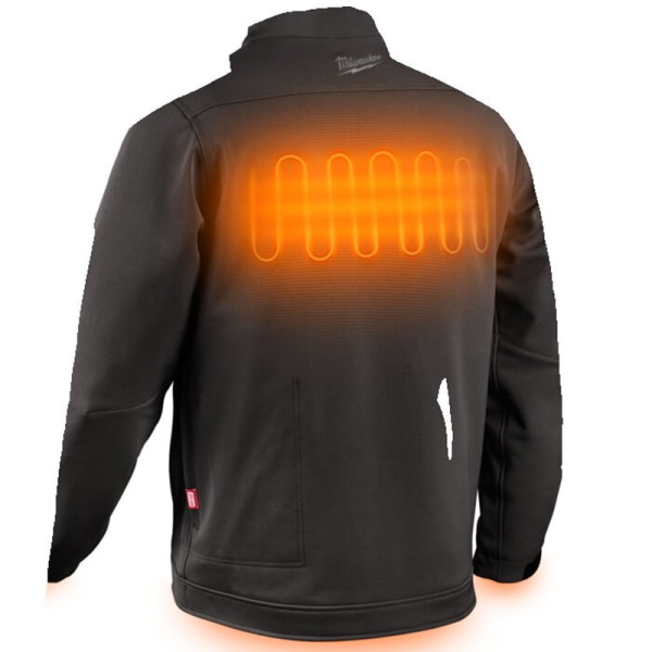 Jacheta incalzita Milwaukee M12, culoare neagra, material Toughshell