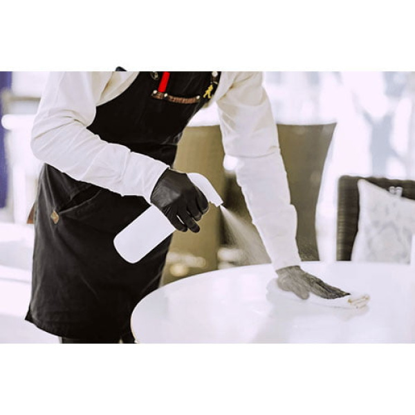 Manusi de unica folosinta nitril, nepudrate, negre, grosime 0.05 mm, 100/cutie