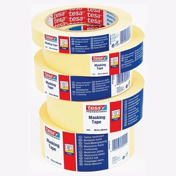 Banda de mascare din hartie tesa®4323, latime 38 mm , lungime 50 m