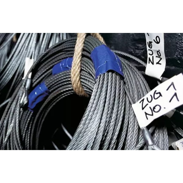 Banda textila tesa® 4688, argintiu, latime 50 mm, lungime 50m, pentru marcare, mascare, ambalare, protejare, fixare și închidere