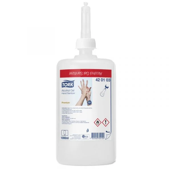 Gel dezinfectant Tork Alcoholgel Premium 420103 S1 1L Tork