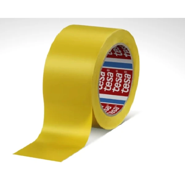 60760-00048-15 - Banda de marcare pentru pardoseli, tesaflex® 60760, galbena, latime 80mm, lungime 33mm Banda de marcare pentru pardoseli, tesaflex® 60760, galbena, latime 80mm, lungime 33mm, 36 role / bax