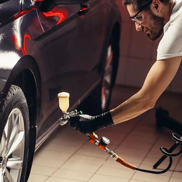 Manusi nitril nepudrate negre N79P extra lungi, 0,14, 50 buc/cutie