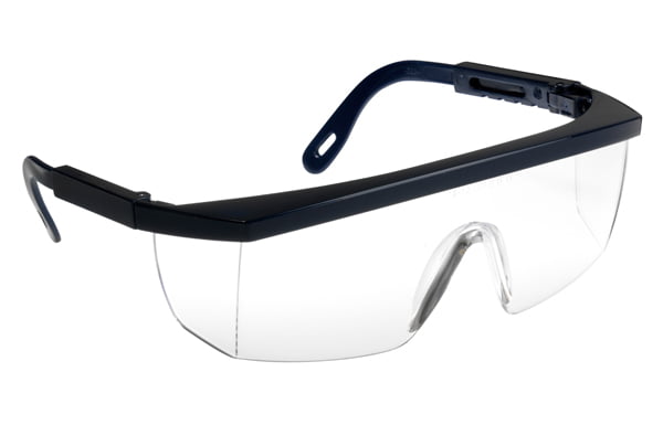 Ochelari de protectie, cu lentile incolore si brate reglabile Coverguard Ecolux. EN166, EN170