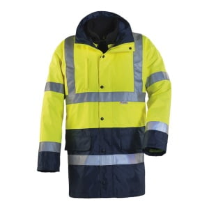 Haină Fluo 4/1galben Hi-Viz/Albastru_Xs (Csgm)