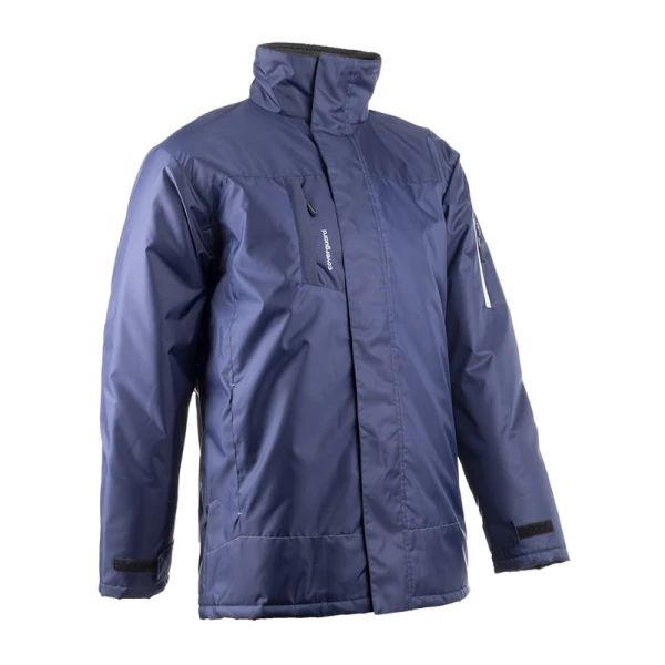 Hanorac-Panda-Bleumarin-Marimea-L-CG5PDA120 Geaca de iarna, Panda, albastru inchis, din material Oxford, 100% poliester acoperit cu PU, gluga ascunsa, buzunare multiple