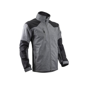 Jachetă Softshell captusita Kohmet, impotriva umezelii, frigului si vantului, impermeabilitate 8000 mm si respirabilitate: 800 g/m²/24H, proprietăți reflectorizante