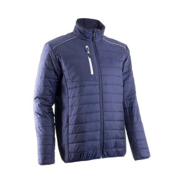 Jacheta de iarna captusita SUMI, Bleumarin, material Ripstop, cu insertii Softshell, 230gr/m²